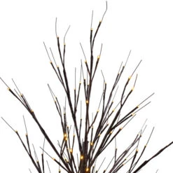Northlight LED Lighted Birch Twig Tree Outdoor Christmas Decoration - 6' - Warm White Lights -Northlight Christmas northlight a90270 2 91404.1605666846