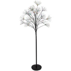 Northlight 5' LED Lighted Christmas Fireworks Tree, Multi-Color Lights