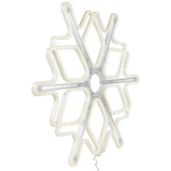 Northlight 23.25" Cascading Lighted Snowflake Outdoor Christmas Decoration -Northlight Christmas northlight a94010 2 27062.1672824057