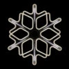 Northlight 23.25" Cascading Lighted Snowflake Outdoor Christmas Decoration -Northlight Christmas northlight a94010 on20black update 65002.1668587296