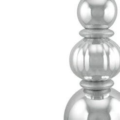 Northlight Shiny Ball Finial Tower Commercial Christmas Decoration - 54" - Silver -Northlight Christmas northlight ao93357 4 13698.1655136509