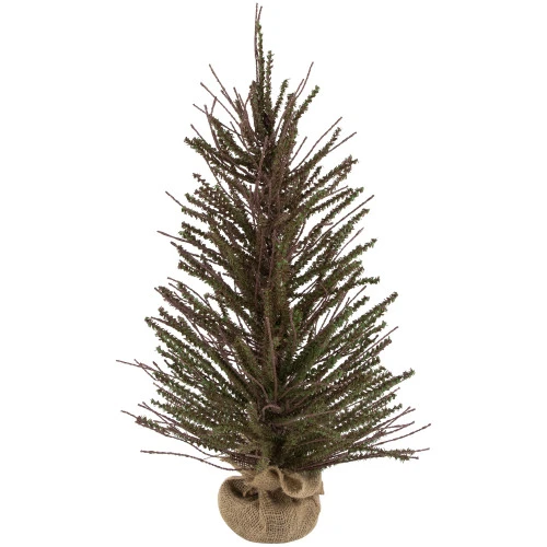 Northlight 2' Green And Brown Warsaw Twig Artificial Christmas Tree With Burlap Base - Unlit 3 Northlight 2' Green And Brown Warsaw Twig Artificial Christmas Tree With Burlap Base - Unlit