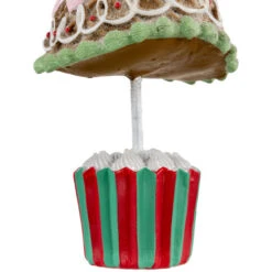 Northlight Frosted Waffle Cone Christmas Cupcake Tree - 10.25" -Northlight Christmas northlight cb94892 03 08714.1694620065