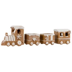 Northlight Frosted Snowflake Gingerbread Train Christmas Decoration - 5.5" - 4-Piece 9 Northlight Frosted Snowflake Gingerbread Train Christmas Decoration - 5.5" - 4-Piece -Northlight Christmas northlight cb94895 02 53439.1694793101