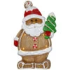 Northlight Lighted Gingerbread Santa With Frosted Tree Christmas Figure - 16" -Northlight Christmas northlight cb94907 01 61828.1694620065