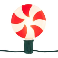 Northlight Set Of 4 Lighted Peppermint Twist Candy LED Christmas Pathway Markers 14.5" -Northlight Christmas northlight ct 36 431 107 04 00440.1710790732