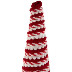 Northlight Candy Cane Swirled Christmas Cone Tree - 19.5" - White And Red -Northlight Christmas northlight df94823 4 41765.1693409622