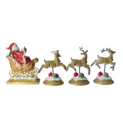 Northlight Santa And Reindeer Christmas Stocking Holders - 9.5" - Set Of 4 9 Northlight Santa And Reindeer Christmas Stocking Holders - 9.5" - Set Of 4 -Northlight Christmas northlight dw15134 2 20343.1588369075