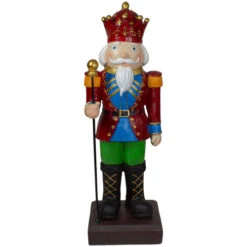 Northlight 22" Red And Blue Nutcracker Soldier Christmas Decoration