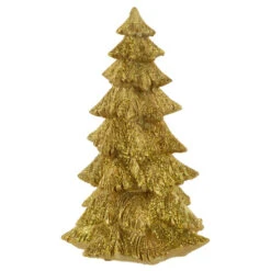 Northlight Glittered Christmas Tree Decoration - 6" - Gold Finish