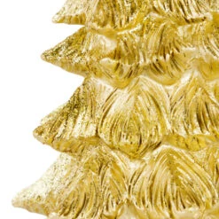 Northlight Metallic Woodland Layered Christmas Tree Decoration - 9.5" - Gold Finish -Northlight Christmas northlight dw92260 04 89075.1694014826