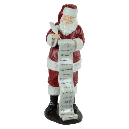 Northlight Santa Claus With Naughty Or Nice List Christmas Figure - 14" 3 Northlight Santa Claus With Naughty Or Nice List Christmas Figure - 14"