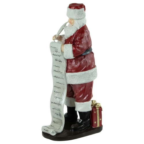 Northlight Santa Claus With Naughty Or Nice List Christmas Figure - 14" 5 Northlight Santa Claus With Naughty Or Nice List Christmas Figure - 14" - Image 3