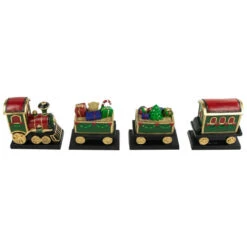 Northlight Set Of 4 Merry Christmas Train Stocking Holders 5" 9 Northlight Set Of 4 Merry Christmas Train Stocking Holders 5" -Northlight Christmas northlight dw94221 4 21120.1660758128