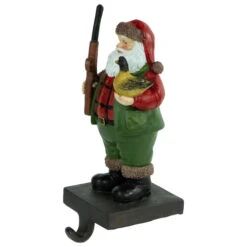 Northlight 8.5" Hunter Santa With Duck Christmas Stocking Holder 8 Northlight 8.5" Hunter Santa With Duck Christmas Stocking Holder -Northlight Christmas northlight dw94225 3 97625.1660844693