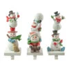 Northlight Set Of 3 Snowmen Christmas Stocking Holders 9" -Northlight Christmas northlight dw94230 1 96341.1664379040