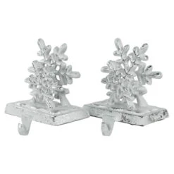 Northlight 12.5" Silver Snowflake Christmas Stocking Holder 11 Northlight 12.5" Silver Snowflake Christmas Stocking Holder -Northlight Christmas northlight dw94238 3 76857.1715719614