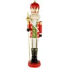 Northlight 22" Red And Gold Christmas Nutcracker With Scepter -Northlight Christmas northlight dw94653 01 93495.1694101354
