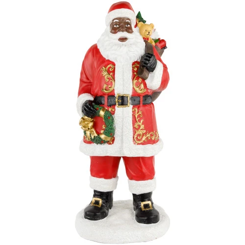 Northlight African American Santa Claus Christmas Figure - 14" 3 Northlight African American Santa Claus Christmas Figure - 14"