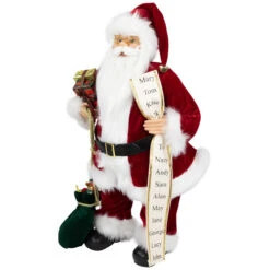 Northlight Standing Santa Claus With List Christmas Figure - 24" -Northlight Christmas northlight e76425 02 15035.1701451313