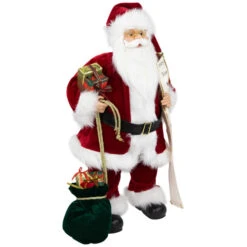 Northlight Standing Santa Claus With List Christmas Figure - 24" -Northlight Christmas northlight e76425 03 59770.1701451312