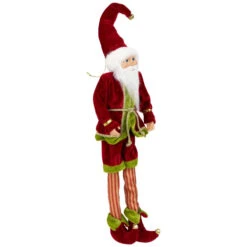 Northlight Elf Monarch Poseable Christmas Figure - 18" - Red And Green -Northlight Christmas northlight e76455 03 10999.1701451310