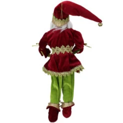 Northlight Whimsical Elf Hanging Christmas Figure - 18" - Red And Green -Northlight Christmas northlight e76464 3 35431.1588406507