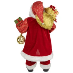 Northlight 24" Red And White Santa With Gift Bag And Presents Christmas Figure -Northlight Christmas northlight e86162 3new 90825.1671267755