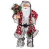 Northlight 24" Snowflake Santa Claus With Staff And Mittens Christmas Figure 1 Northlight 24" Snowflake Santa Claus With Staff And Mittens Christmas Figure -Northlight Christmas northlight e86164 1new 29937.1671267413