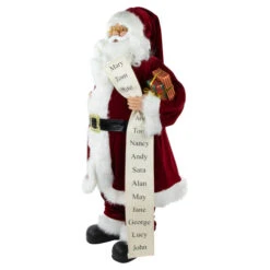 Northlight Santa Claus With Naughty Or Nice List Christmas Figure - 36" -Northlight Christmas northlight e88522 3new 02986.1670662522