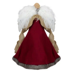 Northlight 18" Green And Brown Angel In A Dress Christmas Tree Topper - Unlit -Northlight Christmas northlight e90899 2 50977.1604023644