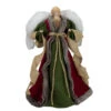 Northlight 18" Green And Brown Angel In A Dress Christmas Tree Topper - Unlit -Northlight Christmas northlight e90899 41741.1604023642