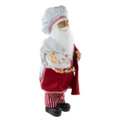 Northlight 16" Chef Santa With Cookies And Napkin Christmas Figure -Northlight Christmas northlight e94083 2 04132.1669970846