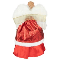 Northlight Angel With Lighted Wings Christmas Tree Topper - 14" - Red And White -Northlight Christmas northlight e94087 4 19627.1667484957