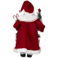 Candy Cane Santa Claus Christmas Figure - 18" - Red And White -Northlight Christmas northlight e95942 04 86590.1720742958