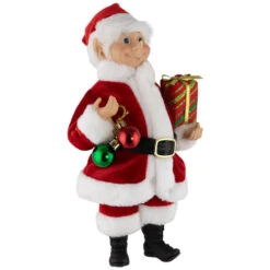 Northlight Santa Elf With Gift Christmas Figure - 14" 9 Northlight Santa Elf With Gift Christmas Figure - 14" -Northlight Christmas northlight e95945 02 62385.1720742953
