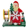 Northlight Santa Claus Wonderland Christmas Musical Decoration - 9.5" - Red And Green -Northlight Christmas northlight f00107 33762.1665611938