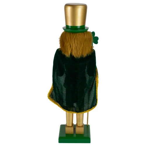 15" Green And Gold Luck Of The Irish Christmas Nutcracker 7 15" Green And Gold Luck Of The Irish Christmas Nutcracker - Image 5