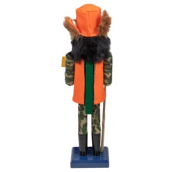 Northlight 15" Orange And Green "Gone Hunting" Christmas Nutcracker In Camouflage -Northlight Christmas northlight f85995 2 94135.1598489667