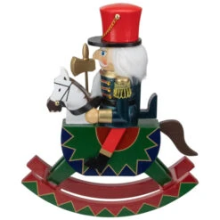 Northlight 11.5 Red And Blue Christmas Nutcracker Soldier On Rocking Horse 10 Northlight 11.5 Red And Blue Christmas Nutcracker Soldier On Rocking Horse -Northlight Christmas northlight f86000updated 51177.1665088083