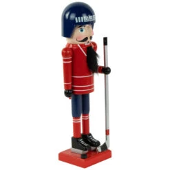 Northlight 14" Blue And Red Wooden Christmas Ice Hockey Player Nutcracker 9 Northlight 14" Blue And Red Wooden Christmas Ice Hockey Player Nutcracker -Northlight Christmas northlight f92064 2new 86621.1665347050