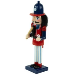 Northlight 14" Red And Blue Wooden Christmas Nutcracker Baseball Player -Northlight Christmas northlight f92065 3 31341.1665519925
