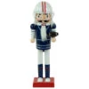 Northlight 14" Red And White Wooden Christmas Nutcracker Football Player