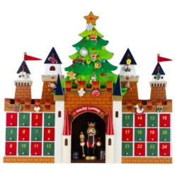20.5" Nutcracker Castle Christmas Advent Calendar Decoration -Northlight Christmas northlight f92071 5 05002.1664899827