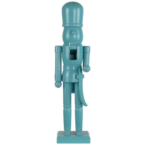 Northlight Nutcracker Soldier With Sword Christmas Figure - 15" - Sky Blue 4 Northlight Nutcracker Soldier With Sword Christmas Figure - 15" - Sky Blue - Image 2