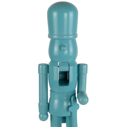 Northlight Nutcracker Soldier With Sword Christmas Figure - 15" - Sky Blue 7 Northlight Nutcracker Soldier With Sword Christmas Figure - 15" - Sky Blue - Image 5