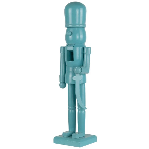 Northlight Nutcracker Soldier With Sword Christmas Figure - 15" - Sky Blue 5 Northlight Nutcracker Soldier With Sword Christmas Figure - 15" - Sky Blue - Image 3