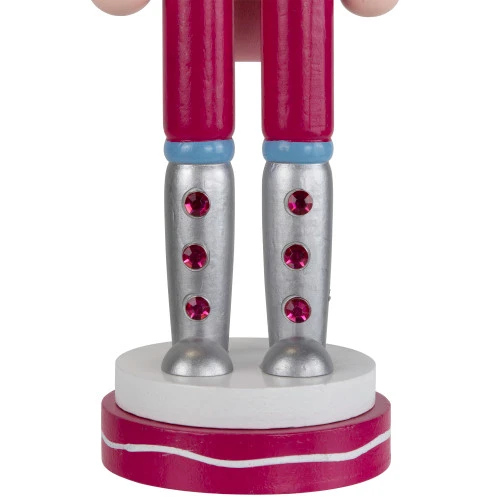 Northlight Cake King Nutcracker Christmas Figure - 15" - Pink And Blue 9 Northlight Cake King Nutcracker Christmas Figure - 15" - Pink And Blue - Image 7