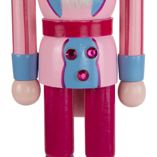 Northlight Cake King Nutcracker Christmas Figure - 15" - Pink And Blue 10 Northlight Cake King Nutcracker Christmas Figure - 15" - Pink And Blue - Image 8