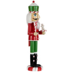Northlight Peppermint Candy Nutcracker Christmas Figure - 15" - Red And Green -Northlight Christmas northlight f96469 05 05885.1726712131